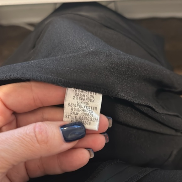 Donna Ricco Net York Black Silky Sleeveless LBD Cocktaill Dress - Worn Once! - Picture 9 of 9